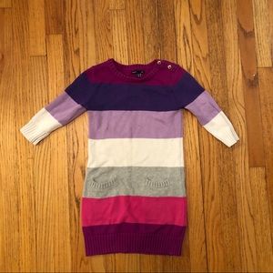 GAP Girls Multicolor Striped Sweater M (8)